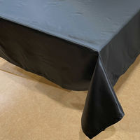 フォレストリンク テーブルクロス 幅1400×長さ1400mm ブラック f2700bk-140-140-1 1枚（直送品）