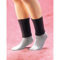 富士パックス 足首ウォーマー ブラック アシクビウォーマー 1個（直送品）