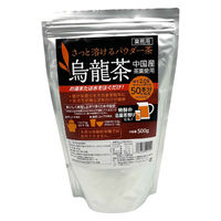 仙波糖化工業 業務用 さっと溶けるパウダー茶(ウーロン茶) 415980 1ケース 500g×6パック（直送品）