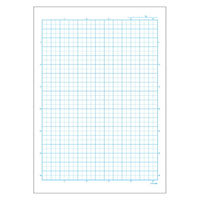 ショウワノート ショウワ B5.ジャポニカセクション 6mm方眼(リーダー罫入り)/青 00206002 1セット(1冊×10)（直送品）