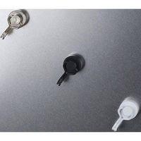 ハイロジック 強力マグネットフック Φ15 ニッケル 2個入 32504 1個（直送品）