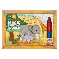 トライブ おもちゃ 水で浮き出るマジックペイント サファリ 410424 1個（直送品）