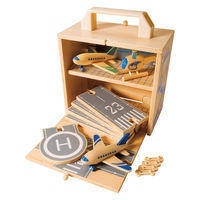 トライブ おもちゃ ウッドボックス 飛行機 木製 410532 1個（直送品）