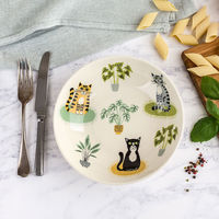 Hannah Turner お皿 ネコ Cat Pasta Bowl 423989 1個（直送品）