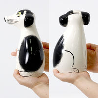 Hannah Turner 貯金箱 Money box Dog 犬 BLACK 423995 1個（直送品）