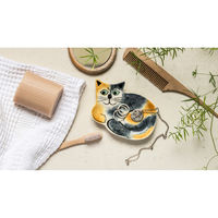 Hannah Turner トレイ Trinket Dish 動物 TORTOISESHELL 424014 1個（直送品）