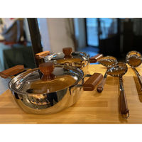 玉虎堂製作所 両手鍋 22cm BENRI鍋 ステンレス製 日本製 427082 1個（直送品）