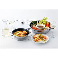 ビタクラフト Vita Craft テーブルパン 26cm ガラス蓋付き 両手フライパン 442808 1個（直送品）