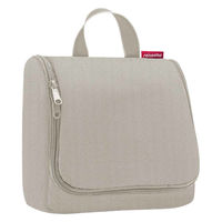 reisenthel トラベルポーチ 吊り下げ TOILET BAG HERRINGBONESAND 445812 1個（直送品）