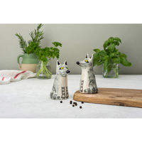 Hannah Turner 調味料入れ 塩コショウ入れ Wolf 456534 1個（直送品）