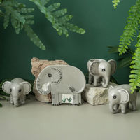Hannah Turner トレイ Trinket Dish 動物 Elephant 456538 1個（直送品）