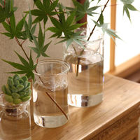 SOW 花瓶 MINI BULB VASE 水栽培ガラスベース 8.5cm 水耕栽培 485688 1個（直送品）