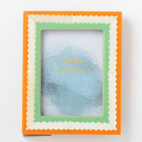 東京かんかん フォトフレーム ボーンミニフレーム L 名刺 チェキ キャメルボーン グリーン 487205 1個（直送品）