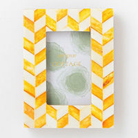 東京かんかん フォトフレーム ボーンミニフレーム S 名刺 チェキ キャメルボーン オレンジ 487204 1個（直送品）