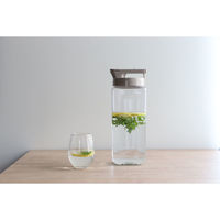 クラスアップ ピッチャー 冷水筒 2.1L 耐熱 横置き プラスチック K-1280 ベージュ 487275 1個（直送品）