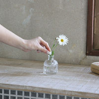 SOW 花瓶 プチフラワーベース クリア サンク 490942 1個（直送品）