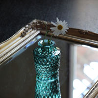 SOW 花瓶 プチフラワーベース グリーン キャトル 490951 1個（直送品）