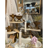 SOW キャンドルホルダー Aタイプ チャーチテーパーキャンドルホルダー アンティーク 493258 1個（直送品）