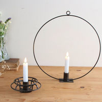 SOW キャンドルホルダー ジョセフアイアン テーパーキャンドルホルダー 493267 1個（直送品）
