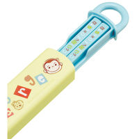 スケーター 箸箱セット スライド式ハシ箱セット ジョージ アルファベット 493390 1個（直送品）