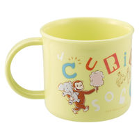 スケーター コップ 食洗機対応プラコップ ジョージ アルファベット 493399 1個（直送品）