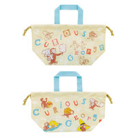 スケーター 弁当袋 ランチ巾着 ジョージ アルファベット 493398 1個（直送品）