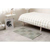 萩原敷物 玄関マット 室内 ジュートマット トロン 60×90 グレー 493623 1個（直送品）