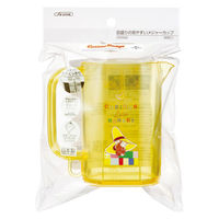 スケーター 計量カップ 500ml おさるのジョージ ブロック ひとまねこざる メジャーカップ 493943 1個（直送品）