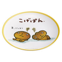 スケーター プレート 薄肉 メラミン こげぱん 494207 1個（直送品）