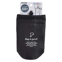 トルネ ペットボトルカバー 680ml Always 保温保冷 ブラック 494553 1個（直送品）
