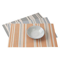 ルークラン ランチョンマット アプリクス ジオクラシック ライトブルー 494725 1個（直送品）