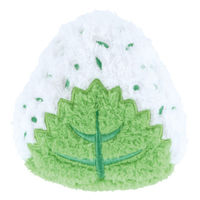 スケーター マスコット 磁石でくっつく ぬいぐるみ おにぎり しそ 494966 1個（直送品）