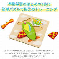 アーテック Artec MiraTOY 木製パズル ひこうき 21715 1セット(1個×2)（直送品）