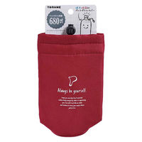 トルネ ペットボトルカバー 680ml Always 保温保冷 レッド 494556 1個（直送品）