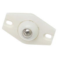 ハイロジック ボールキャスターミニ ホワイト 4個入 60492 1個（直送品）