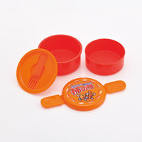 スケーター 弁当箱 二段 500ml 丸型ランチボックス2段 カルビー 亀田の柿の種 493424 1個（直送品）