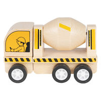トライブ おもちゃ はたらくくるま工事現場 コンクリートミキサー 木製 410535 1個（直送品）