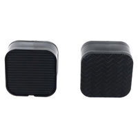 ハイロジック 高さ調整 かさ上げパッド ブラック 4個入り 57255 1個（直送品）