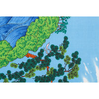 三陽商事 風呂敷 50cm 浅山美里 ふろしき 富士山 綿 307466 1個（直送品）