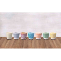 ヤマ庄陶器 フリーカップ 300ml 彩 カップ ボウル 陶器 信楽焼 日本製 ラズベリー 318564 1個（直送品）