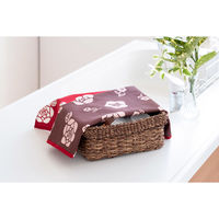 三陽商事 風呂敷 ランチクロス お弁当 50cm 中巾 京の両面おもてなし 薔薇 レッド 364252 1個（直送品）