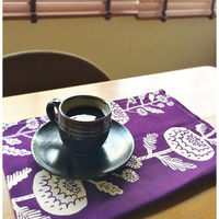 三陽商事 風呂敷 ランチクロス お弁当 50cm 中巾 京の両面おもてなし 菊 パープル 364255 1個（直送品）