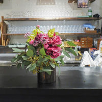 ホワイエ 植木鉢 AMシリンダーポット 3号 ブラック 410493 1個（直送品）