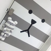 ACCENT CRAFTHOLIC 抱き枕 Sサイズ カラフル シンプル BORDER×SLOTH 432656 1個（直送品）