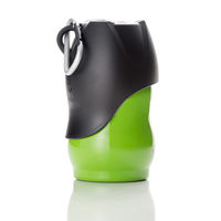 ルークラン 給水器 ループ ステンレスボトル S 350ml 犬 散歩 ペット用 グリーン 432907 1個（直送品）