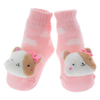 ディーゴ 靴下 ベビー プレゼントラトルソックス ラトル 9cm 日本製 出産祝い キティ 432964 1個（直送品）