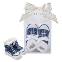 ディーゴ 靴下 ベビー プレゼントソックス スニーカー 9cm 日本製 出産祝い ネイビー 433059 1個（直送品）