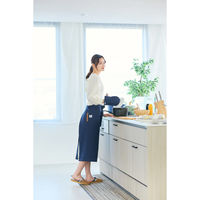 ResoTrading エプロン ルピナス ギャルソンエプロン ネイビー 433357 1個（直送品）