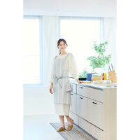 ResoTrading エプロン レオン vieressa グレー 433379 1個（直送品）