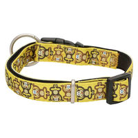 ルークラン 首輪 中型犬 M マックス&モーリー 迷子札 犬 モンキー 437611 1個（直送品）